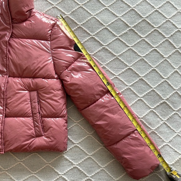 Noize Coco Crop Water Resistant Puffer Jacket Pink XS - Picture 8 of 13